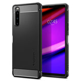 Spigen Sony Xperia 10 V Cover Rugged Armor Mat Sort