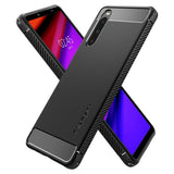Spigen Sony Xperia 10 V Cover Rugged Armor Mat Sort