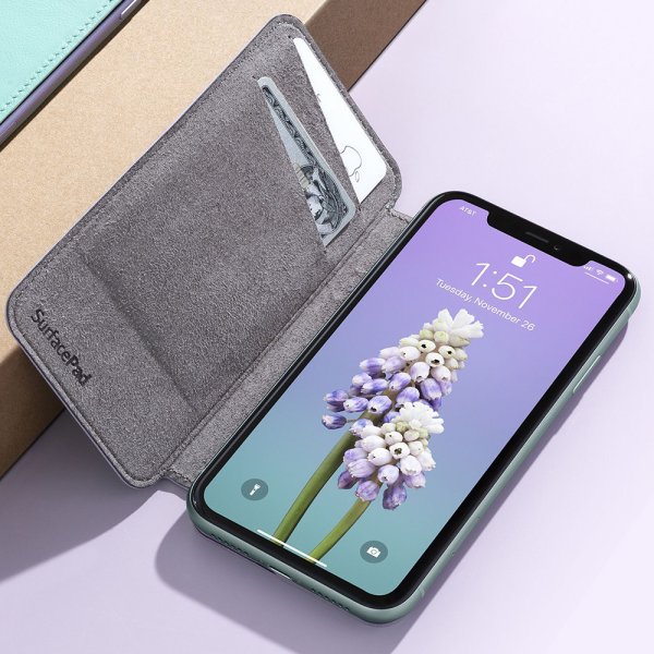 Twelve South iPhone Xs Max Cover SurfacePad Cognac