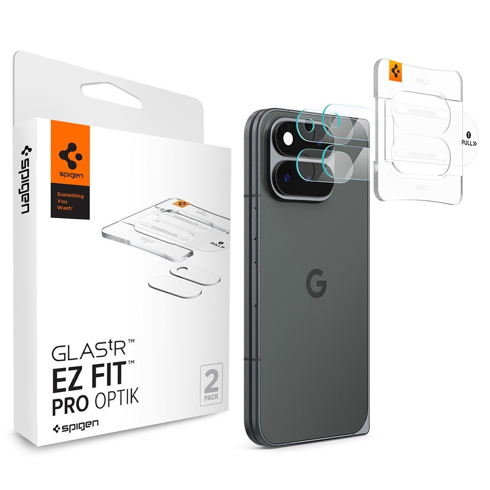 Spigen Google Pixel 11 Pro Fold Kameralinsebeskytter GLAS.tR EZ Fit Optik Pro 2-pak