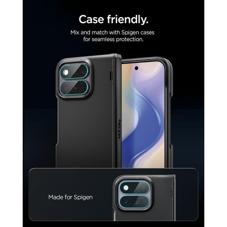Spigen Google Pixel 11 Pro Fold Kameralinsebeskytter GLAS.tR EZ Fit Optik Pro 2-pak