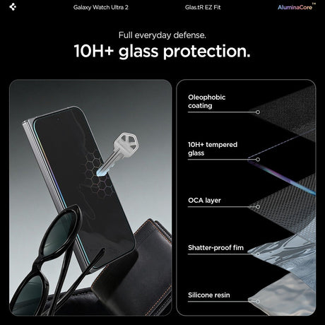 Spigen Google Pixel 11 Pro Fold Skærmbeskytter GLAS.tR EZ Fit Pro 2-pack