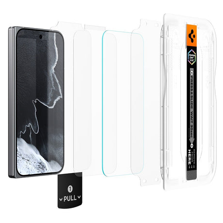 Spigen Google Pixel 11 Pro Fold Skærmbeskytter GLAS.tR EZ Fit Pro 2-pack
