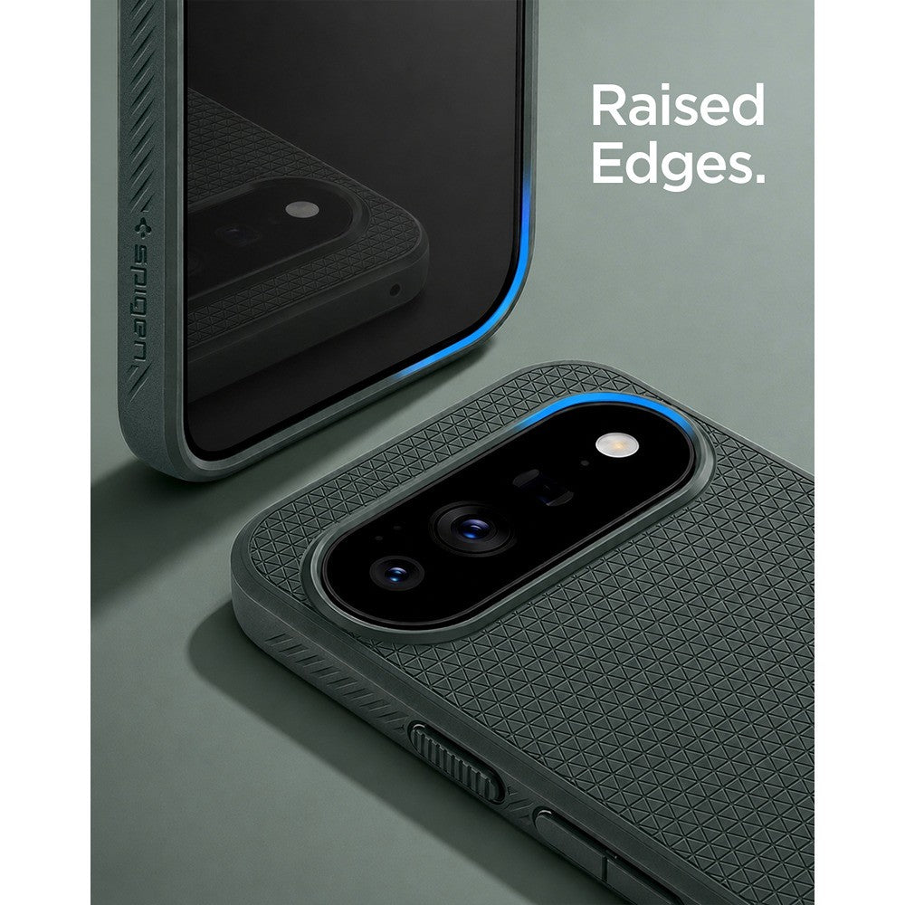 Spigen Google Pixel 11 Pro Cover Liquid Air MagFit Abyss Green