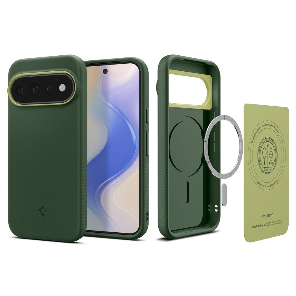 Spigen Google Pixel 11 Pro Cover Nano Pop MagFit Avo Green