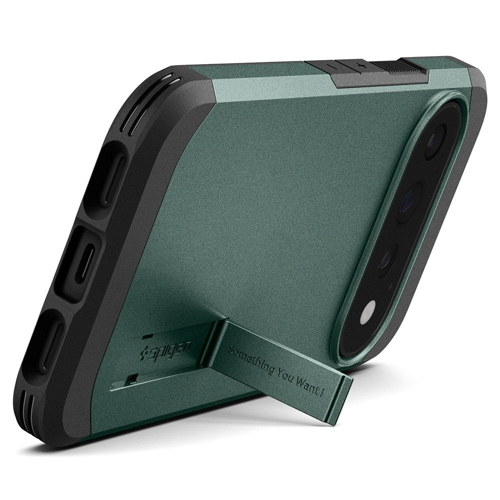 Spigen Google Pixel 11 Pro Cover Tough Armor MagFit Abyss Green