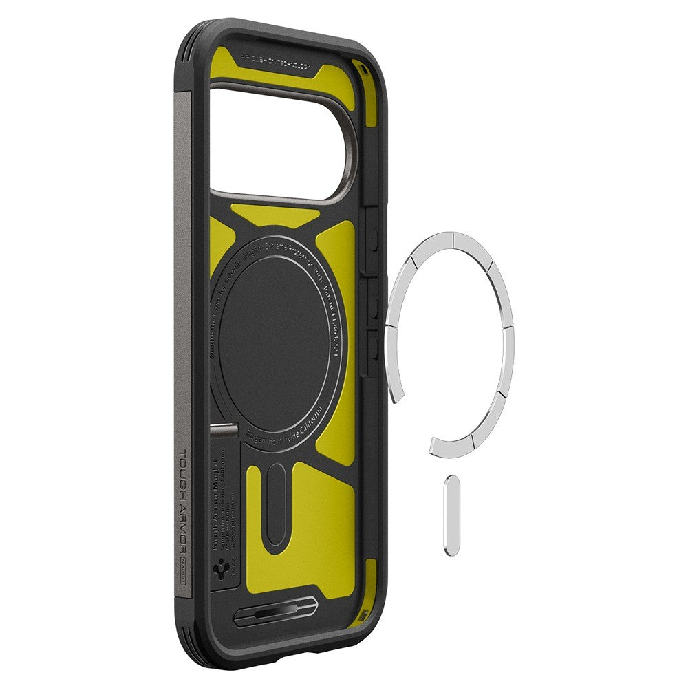 Spigen Google Pixel 11 Pro Skal Tough Armor MagFit Gunmetal