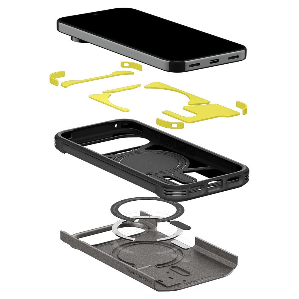 Spigen Google Pixel 11 Pro Skal Tough Armor MagFit Gunmetal