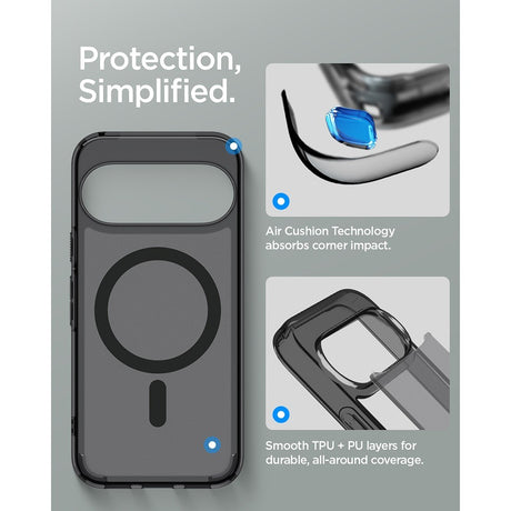 Spigen Google Pixel 11 Pro Cover Ultra Hybrid MagFit Frost Black