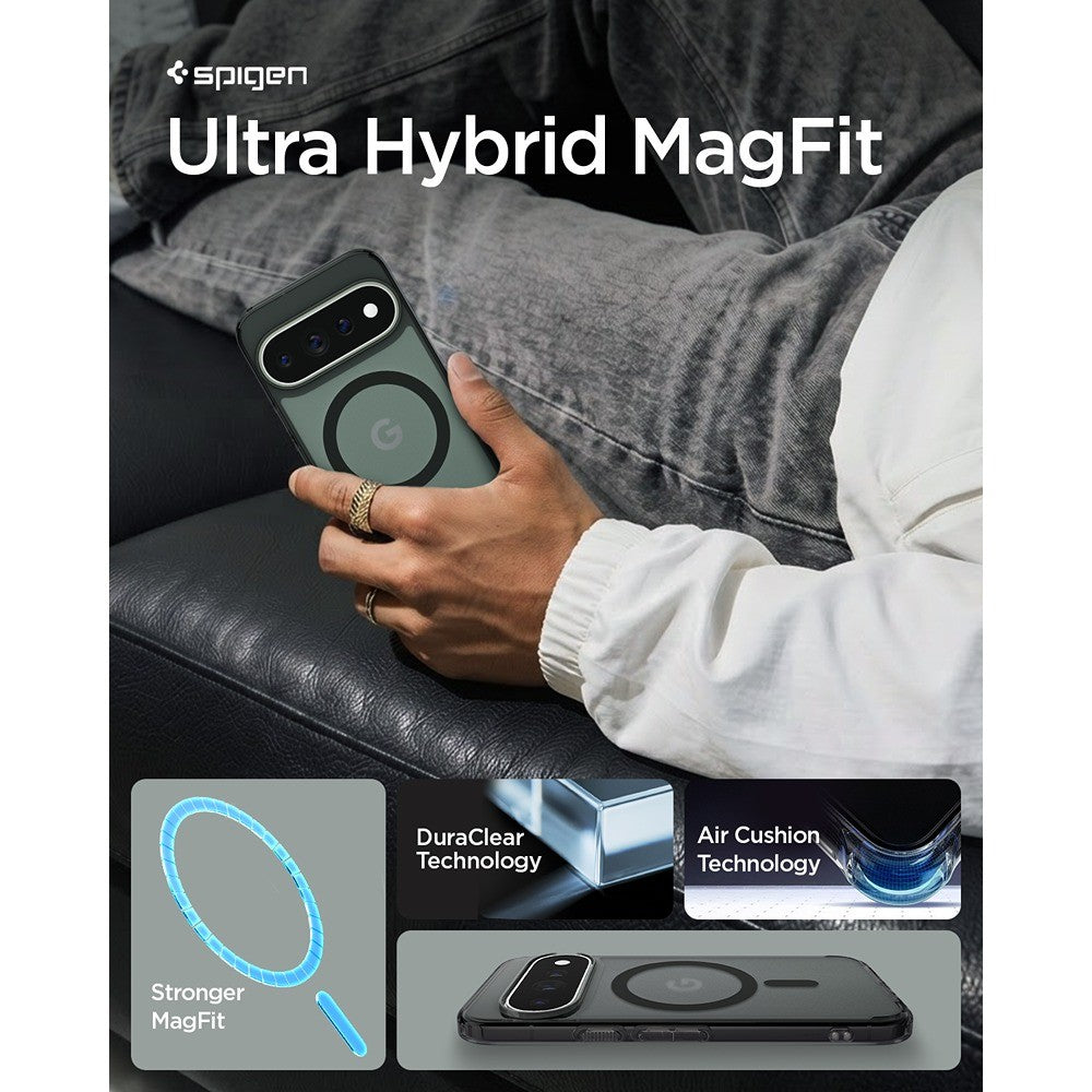 Spigen Google Pixel 11 Pro Skal Ultra Hybrid MagFit Frost Black