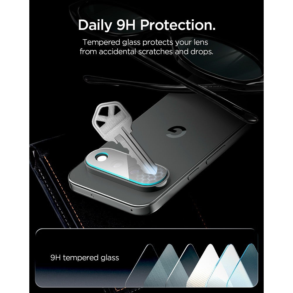 Spigen Google Pixel 11 Pro XL Kameraskydd GLAS.tR EZ Fit Optik Pro 2-pack