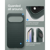 Spigen Google Pixel 11 Pro XL Skal Liquid Air MagFit Abyss Green