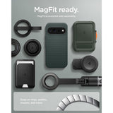 Spigen Google Pixel 11 Pro XL Skal Liquid Air MagFit Abyss Green