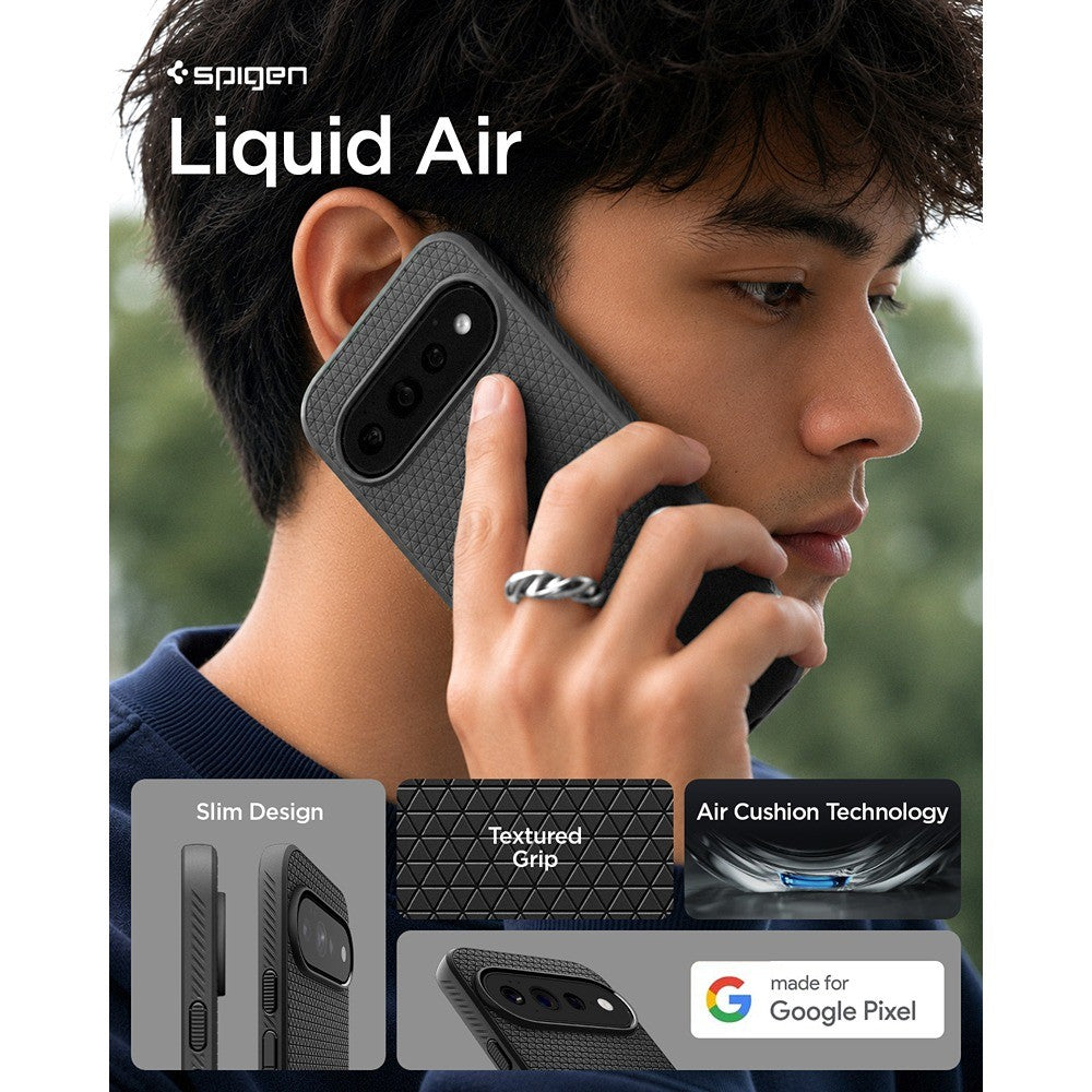 Spigen Google Pixel 11 Pro XL Skal Liquid Air Matte Black