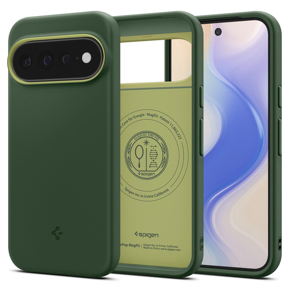 Spigen Google Pixel 11 Pro XL Skal Nano Pop MagFit Avo Green
