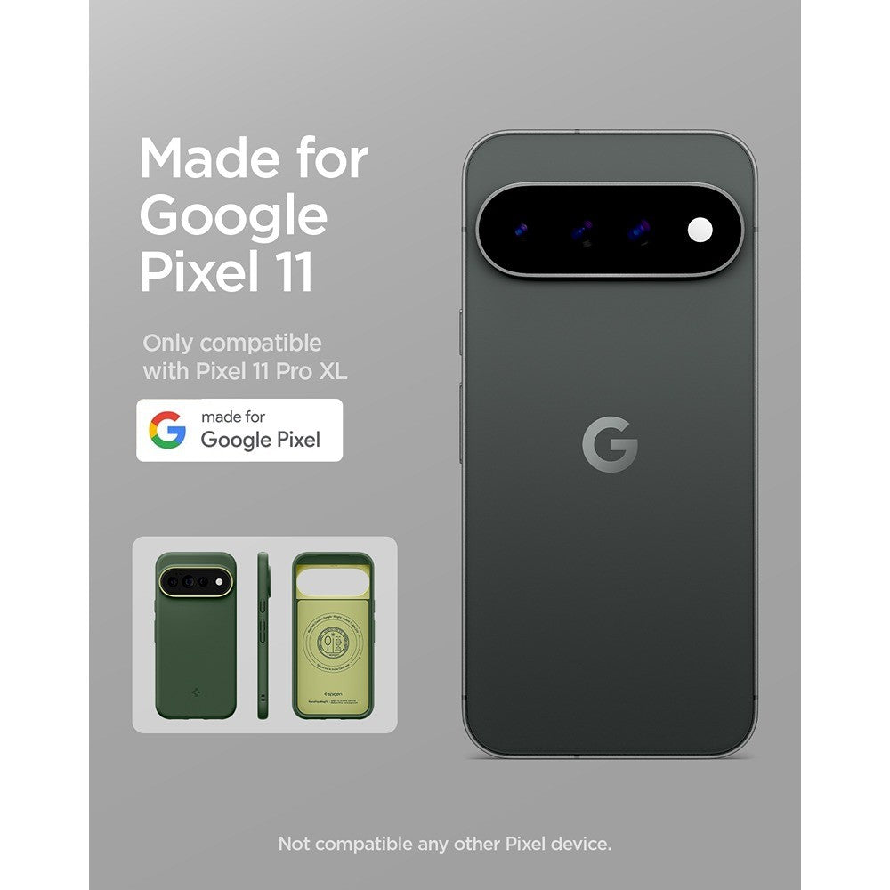 Spigen Google Pixel 11 Pro XL Skal Nano Pop MagFit Avo Green