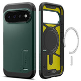 Spigen Google Pixel 11 Pro XL Skal Tough Armor MagFit Abyss Green