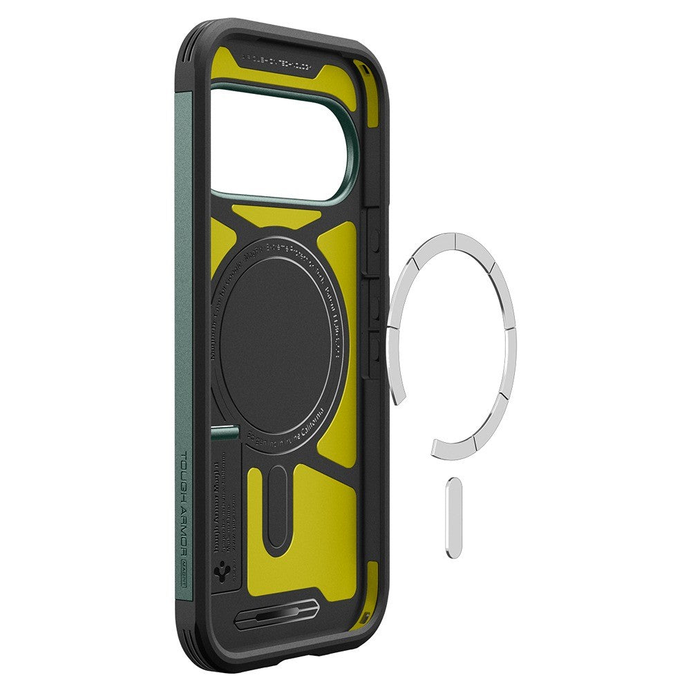 Spigen Google Pixel 11 Pro XL Skal Tough Armor MagFit Abyss Green