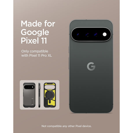 Spigen Google Pixel 11 Pro XL Cover Tough Armor MagFit Gunmetal