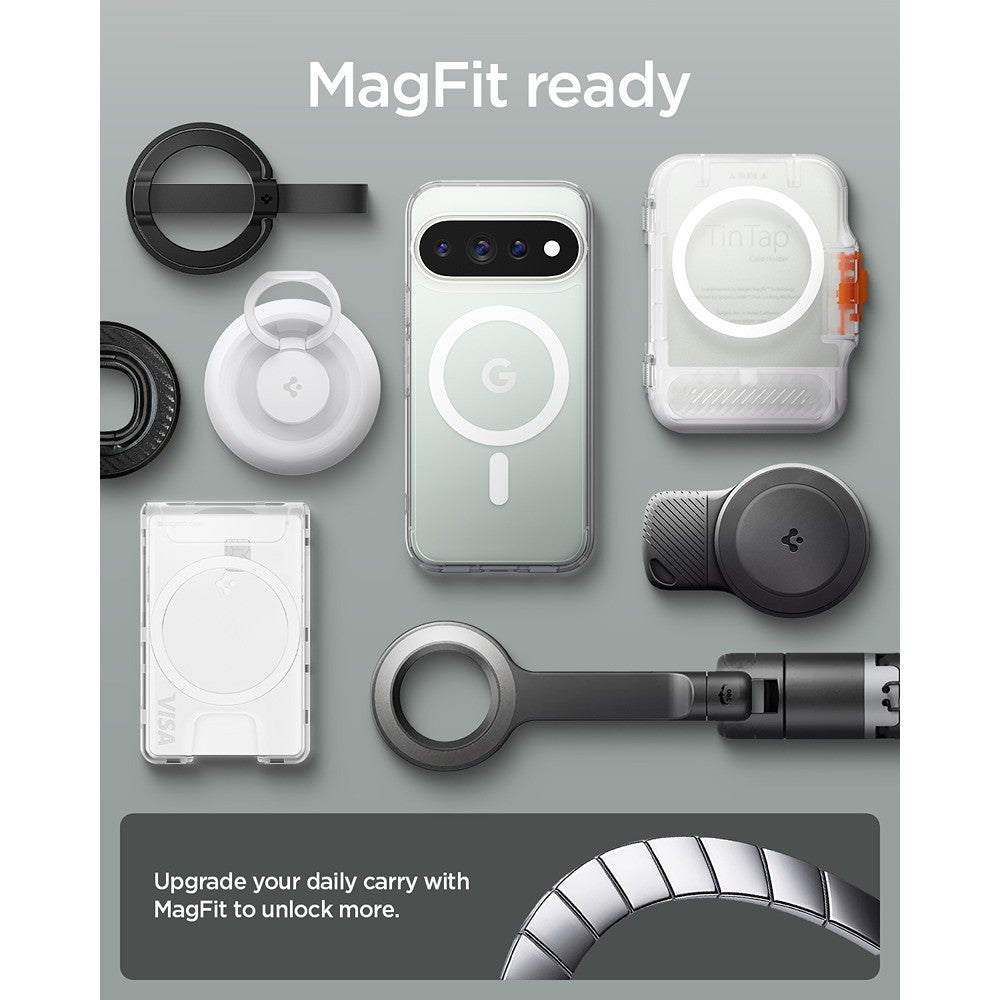 Spigen Google Pixel 11 Pro XL Cover Ultra Hybrid MagFit Clear White