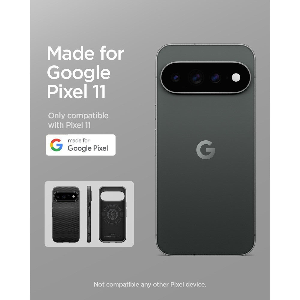 Spigen Google Pixel 11 Cover Liquid Air MagFit Matte Black