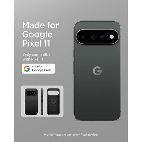Spigen Google Pixel 11 Skal Liquid Air MagFit Matte Black