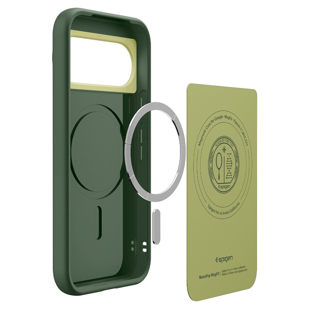 Spigen Google Pixel 11 Skal Nano Pop MagFit Avo Green