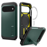 Spigen Google Pixel 11 Cover Tough Armor MagFit Abyss Green