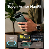 Spigen Google Pixel 11 Cover Tough Armor MagFit Abyss Green