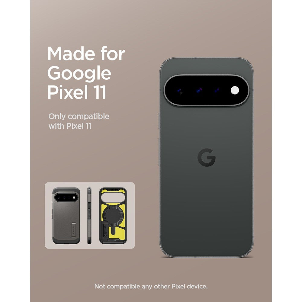 Spigen Google Pixel 11 Cover Tough Armor MagFit Gunmetal