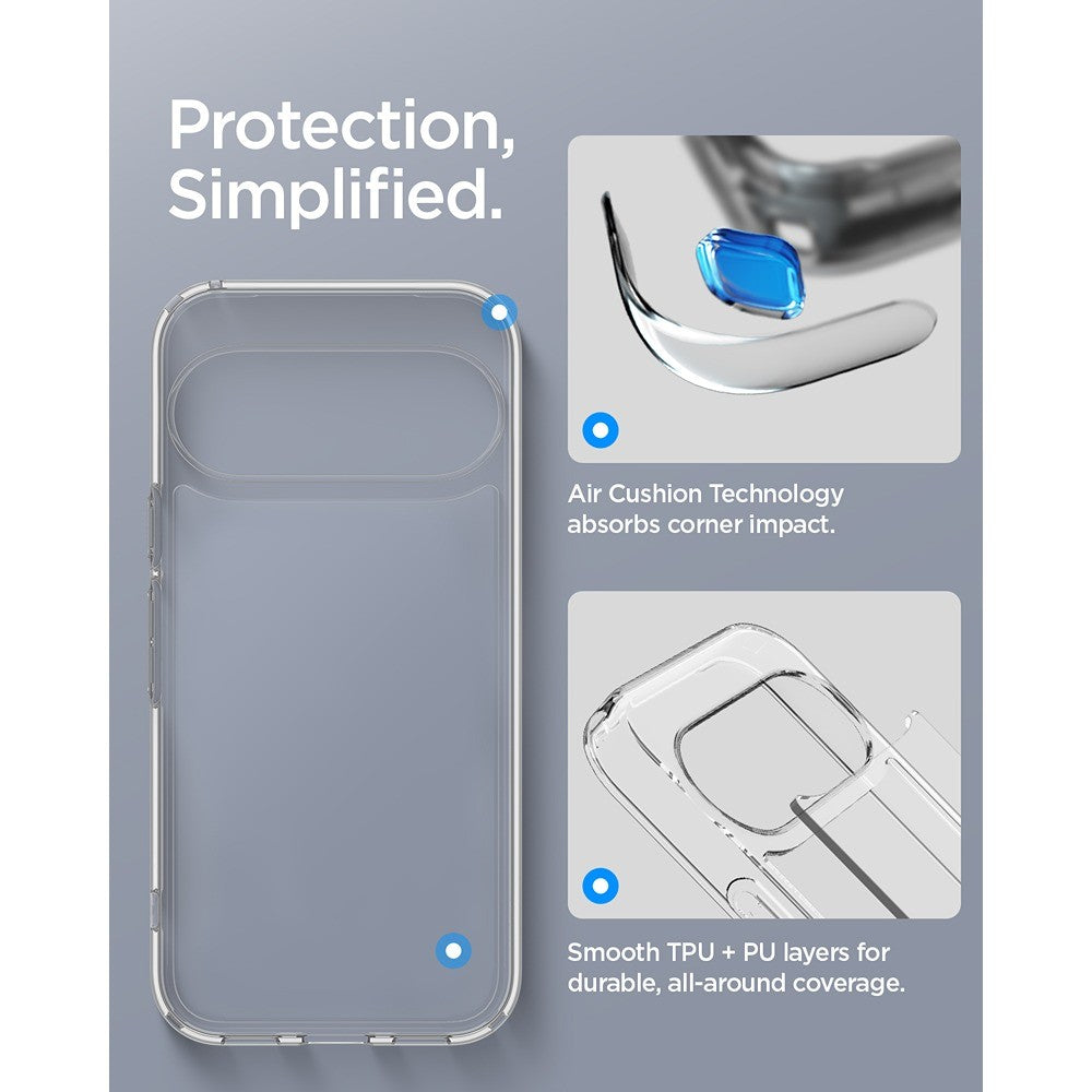 Spigen Google Pixel 11 Cover Ultra Hybrid Klar
