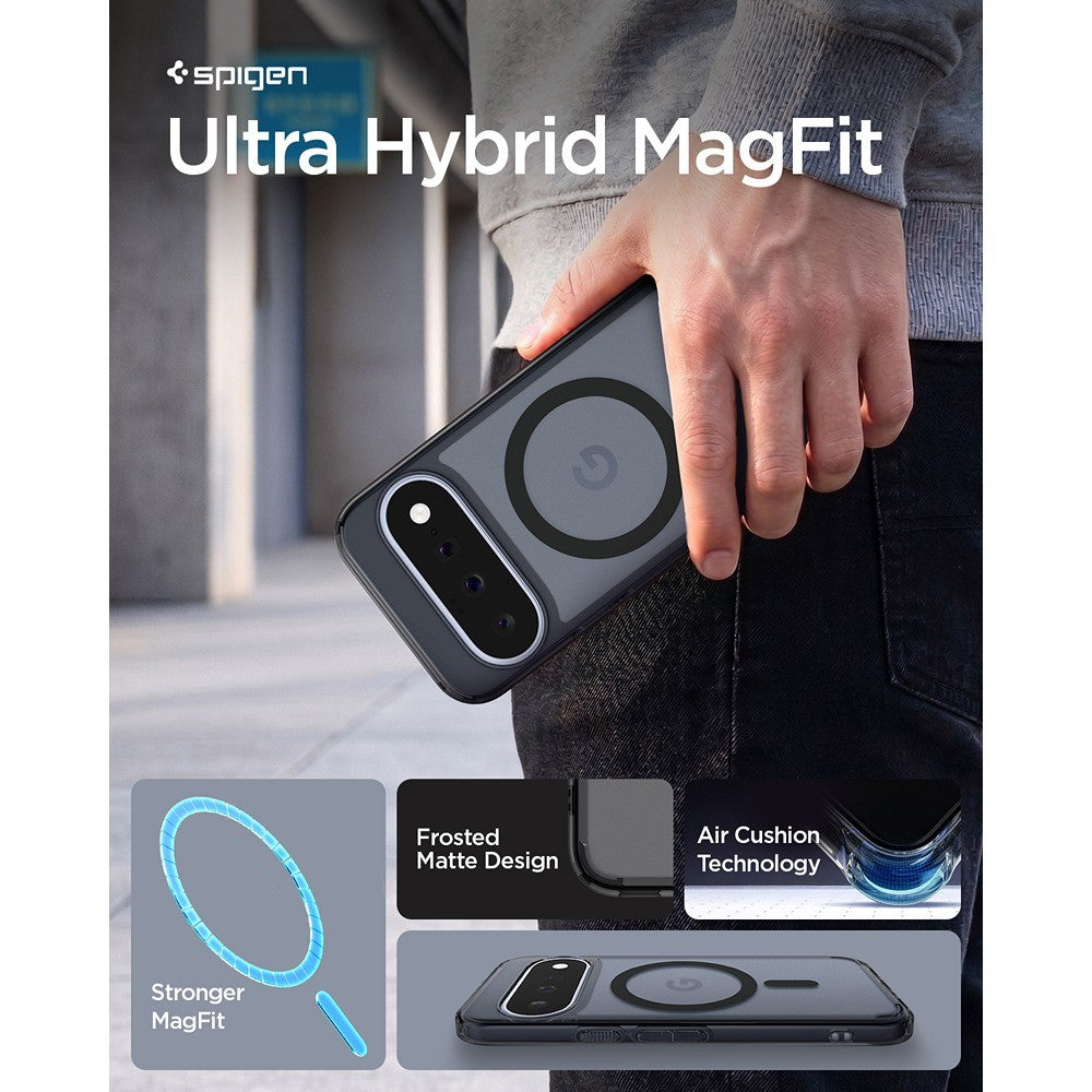 Spigen Google Pixel 11 Cover Ultra Hybrid MagFit Frost Black