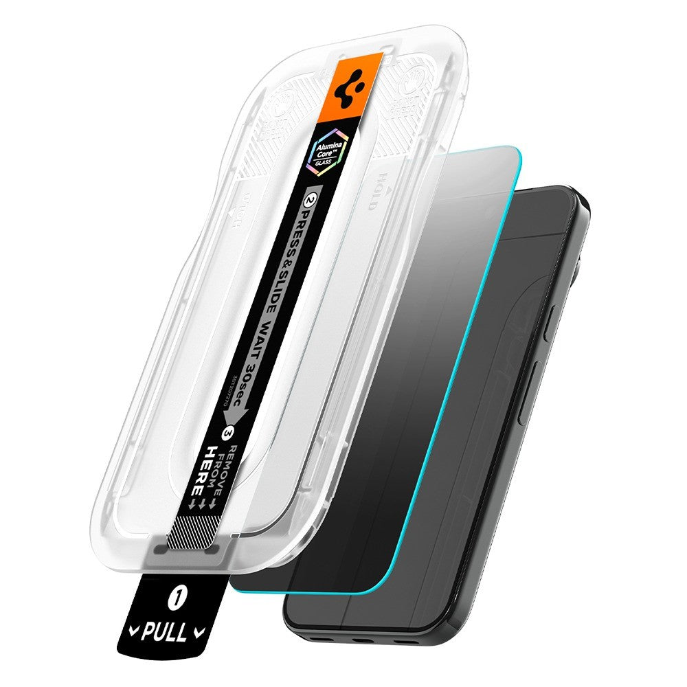 Spigen Google Pixel 9 Pro XL/10 Pro XL/Pixel 11 Pro XL Skärmskydd GLAS.tR EZ Fit Pro Privacy 2-pack
