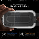 Spigen Google Pixel 9 Pro XL/10 Pro XL/Pixel 11 Pro XL Skärmskydd GLAS.tR EZ Fit Pro Privacy 2-pack