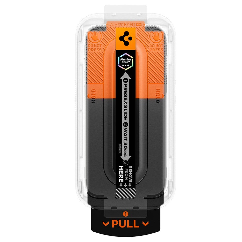 Spigen iPhone 16 Pro Max/17 Pro Max/18 Pro Max Skærmbeskytter Glas.tR EZ Fit Pro 2-pak