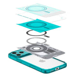 Spigen iPhone 17 Pro/iPhone 18 Pro Cover Classic C1 MagFit Bondi Blue