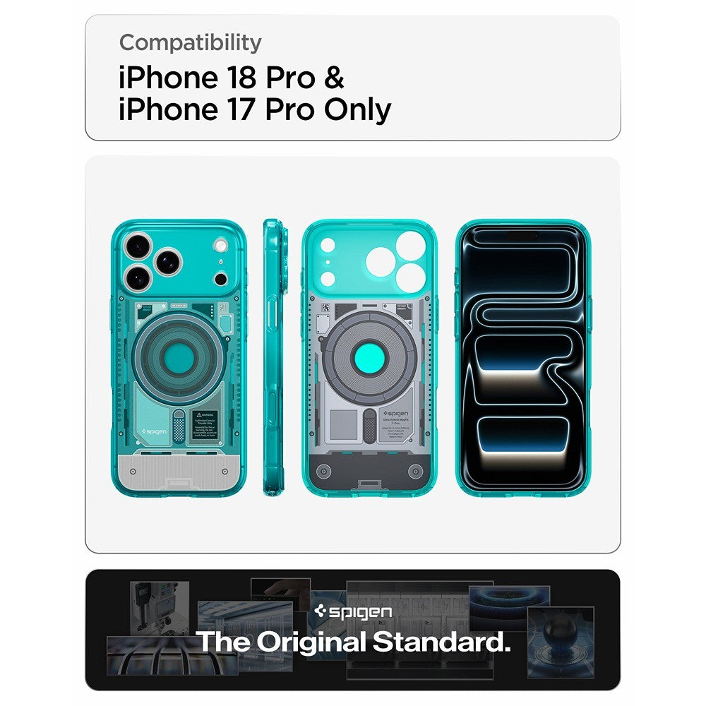 Spigen iPhone 17 Pro/iPhone 18 Pro Cover Classic C1 MagFit Bondi Blue