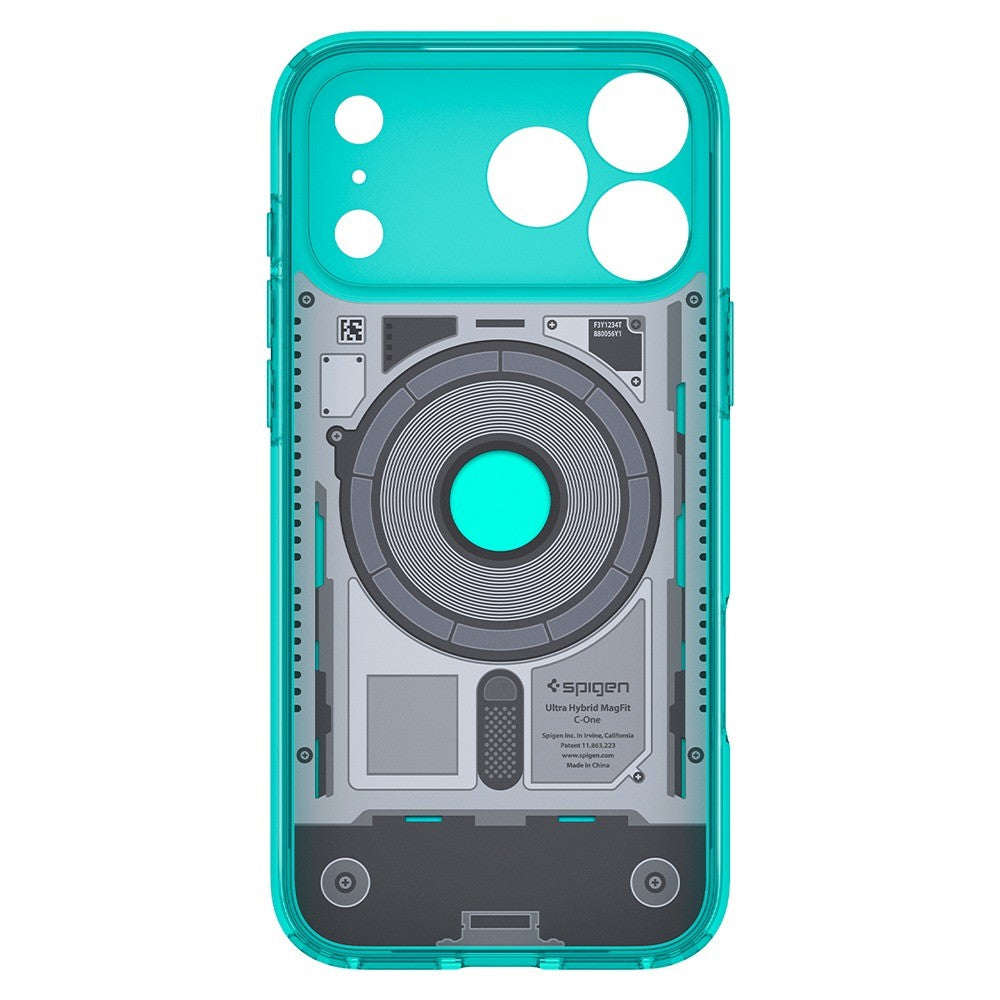 Spigen iPhone 17 Pro/iPhone 18 Pro Cover Classic C1 MagFit Bondi Blue