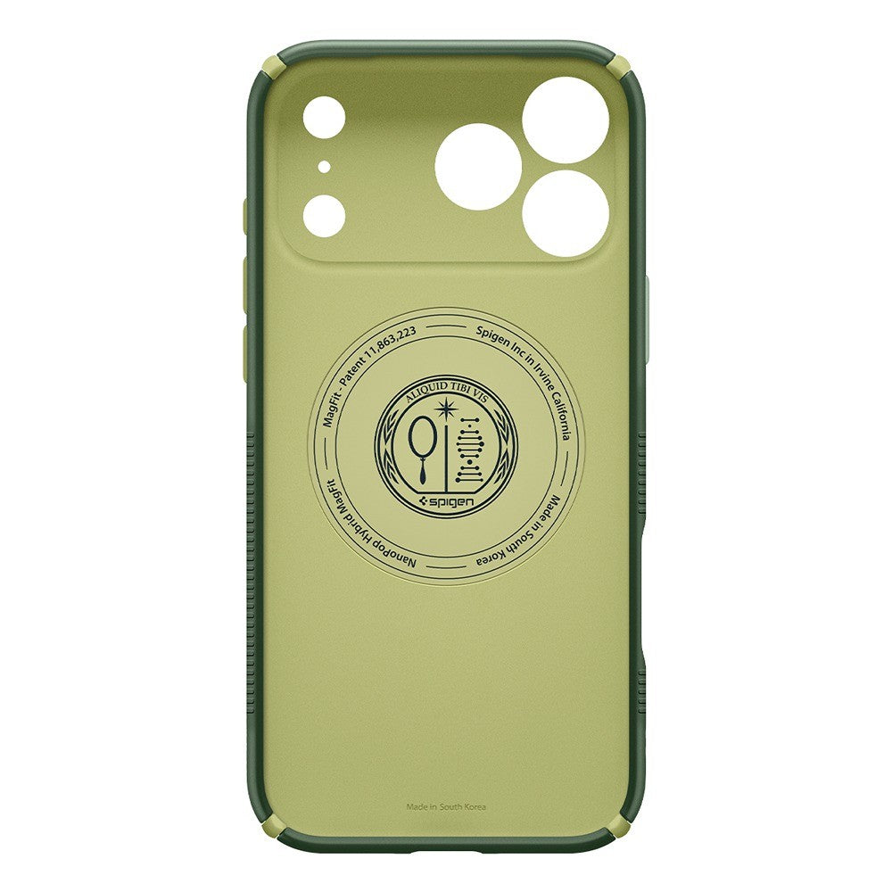 Spigen iPhone 17 Pro/iPhone 18 Pro Cover Nano Pop Hybrid MagFit Avo Green