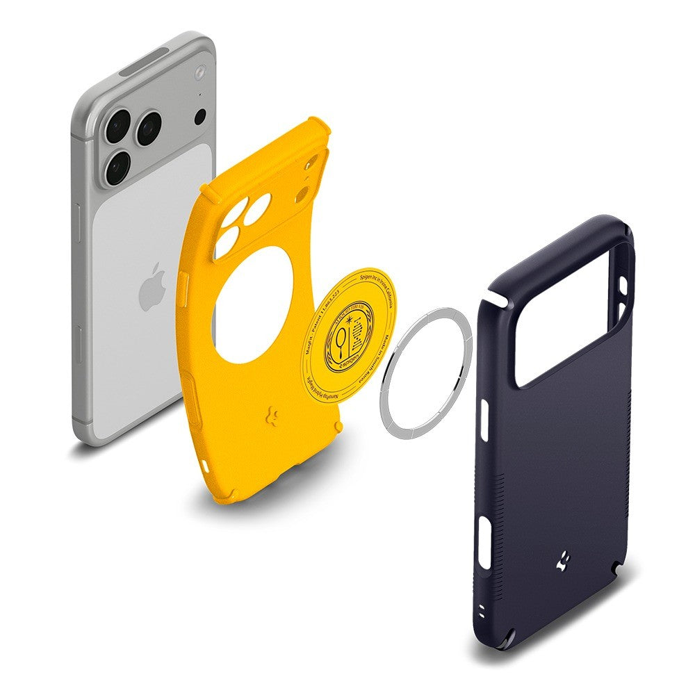 Spigen iPhone 17 Pro/iPhone 18 Pro Cover Nano Pop Hybrid MagFit Blueberry Navy