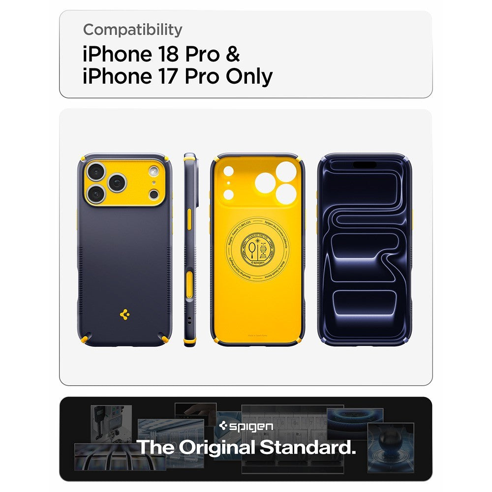 Spigen iPhone 17 Pro/iPhone 18 Pro Cover Nano Pop Hybrid MagFit Blueberry Navy