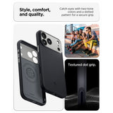 Spigen iPhone 17 Pro/iPhone 18 Pro Cover Nano Pop MagFit Black Sesame