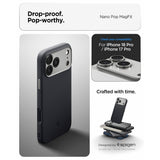 Spigen iPhone 17 Pro/iPhone 18 Pro Cover Nano Pop MagFit Black Sesame
