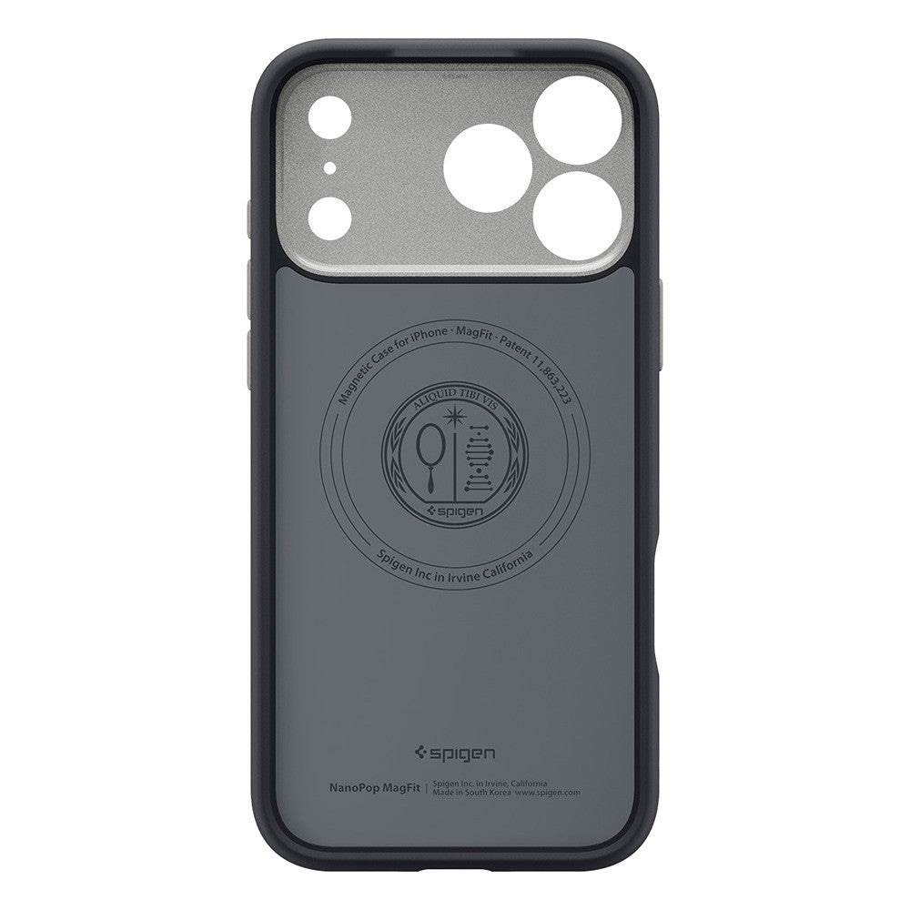 Spigen iPhone 17 Pro/iPhone 18 Pro Cover Nano Pop MagFit Black Sesame