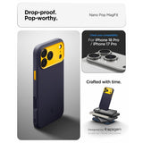 Spigen iPhone 17 Pro/iPhone 18 Pro Cover Nano Pop MagFit Blueberry Navy