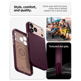 Spigen iPhone 17 Pro/iPhone 18 Pro Cover Nano Pop MagFit Burgundy Bean