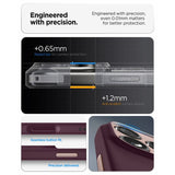 Spigen iPhone 17 Pro/iPhone 18 Pro Cover Nano Pop MagFit Burgundy Bean