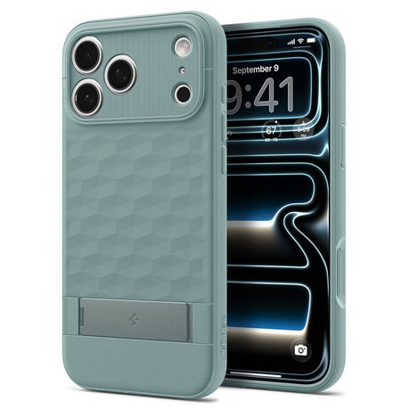 Spigen iPhone 17 Pro/iPhone 18 Pro Cover Parallax S MagFit Salviegrøn