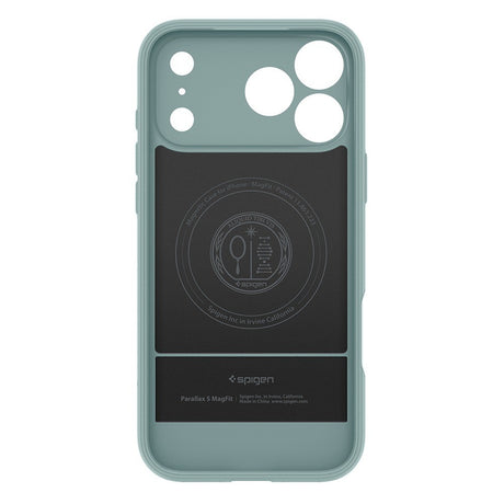 Spigen iPhone 17 Pro/iPhone 18 Pro Cover Parallax S MagFit Salviegrøn