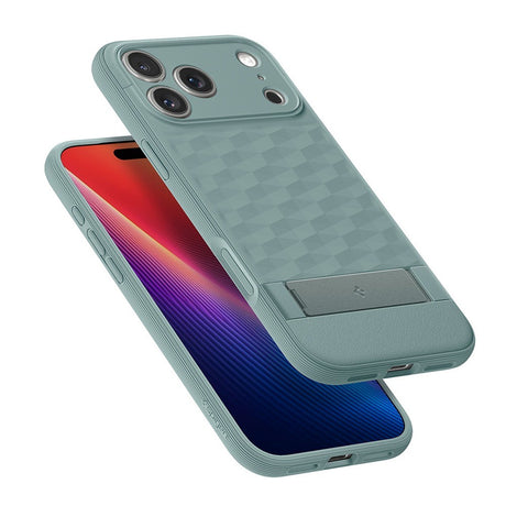 Spigen iPhone 17 Pro/iPhone 18 Pro Cover Parallax S MagFit Salviegrøn